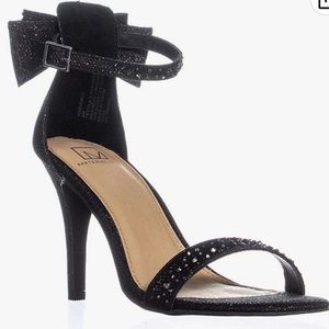 Material Girl Beverly Fabric Open Toe